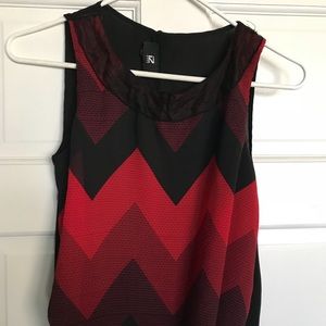 Red & Black Top